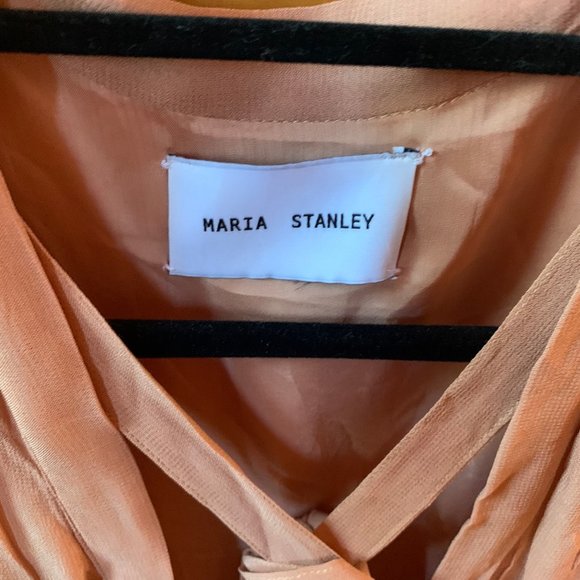 NWOT Maria Stanley Madison Dress in Blush - Picture 3 of 3